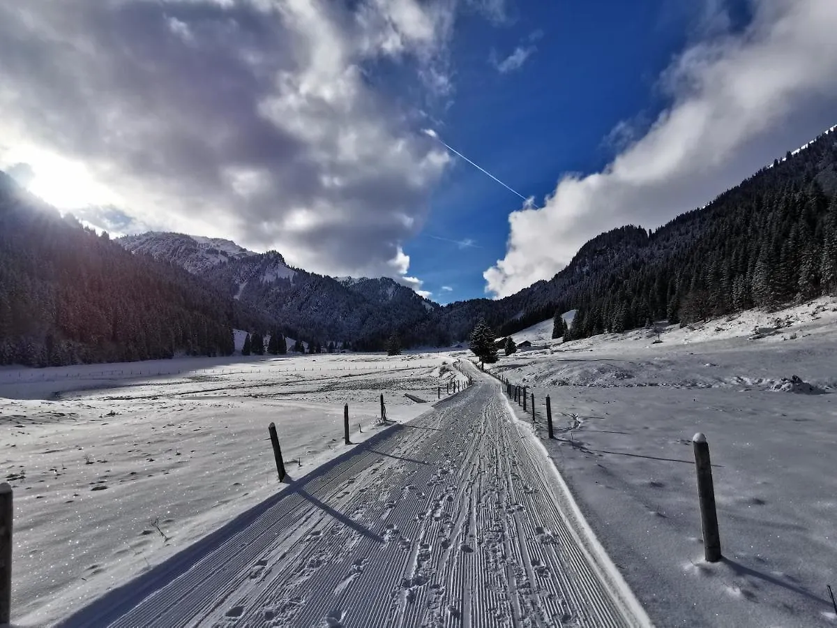 Daire Ferienwohnung Wiesenblick Bad Hindelang